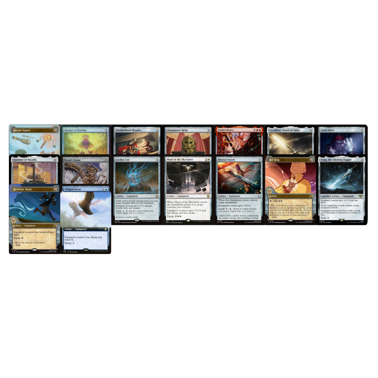 Commander-Deck: Sokka, Tenacious Tactician