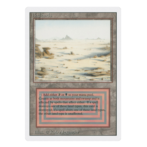 MTG - Ödland - Revised (DE/Signed)