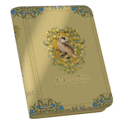 Ultimate Guard- Harry Potter Zipfolio 160 Xenoskin (Hufflepuff)