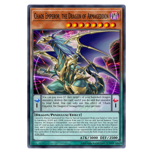 Chaos-Imperator, der Drache des Armagedon DE