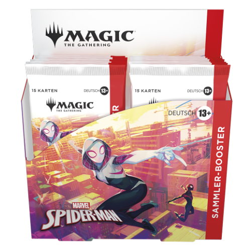 Magic: The Gathering - Spiderman Collector Booster Display