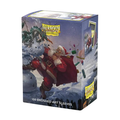 Dragon Shield: 100 Brushed Art Sleeves – Christmas 2025 (Standard Size)