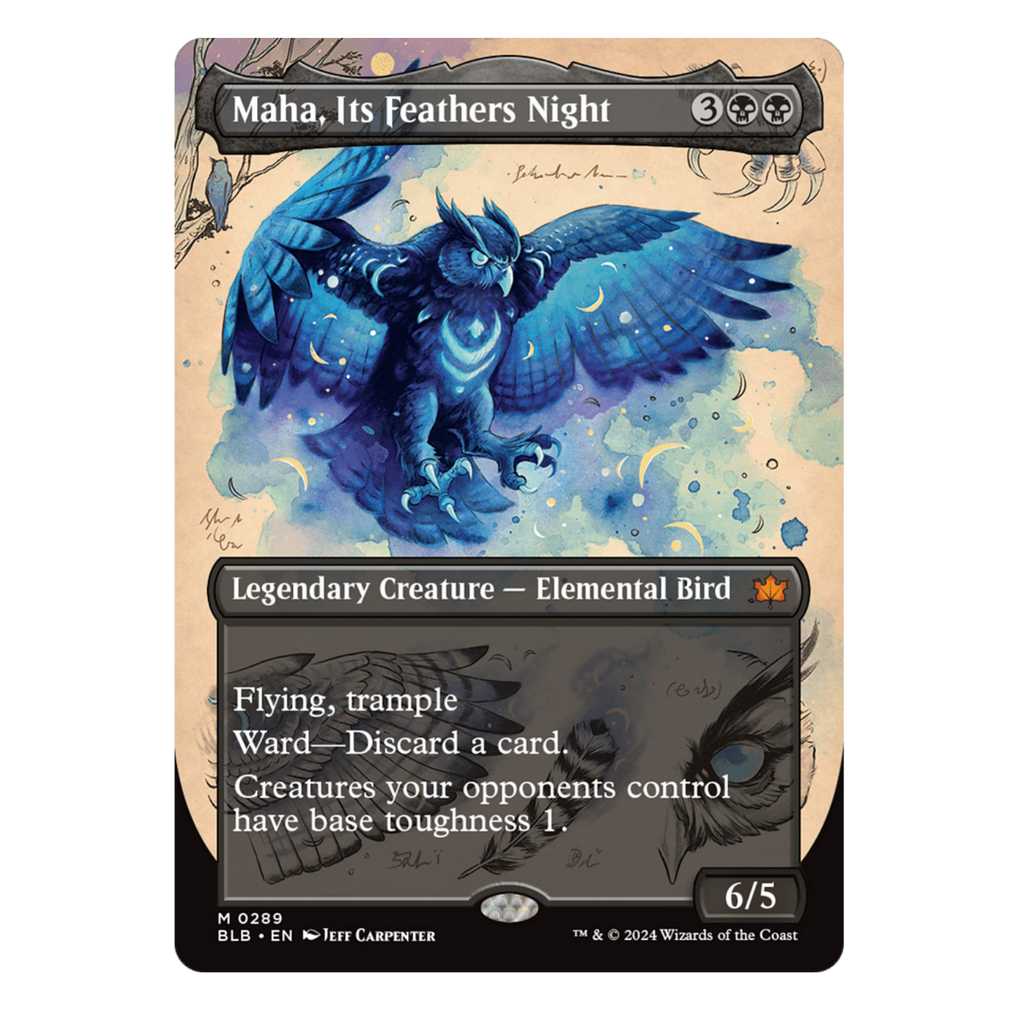 MTG - Maha, Its Feathers Night - Bloomburrow (EN)