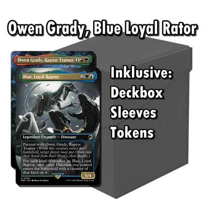 Commander-Deck: Owen Grady, Blue Loyal Raptor