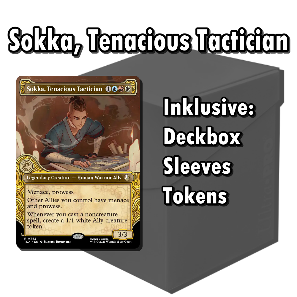 Commander-Deck: Sokka, Tenacious Tactician