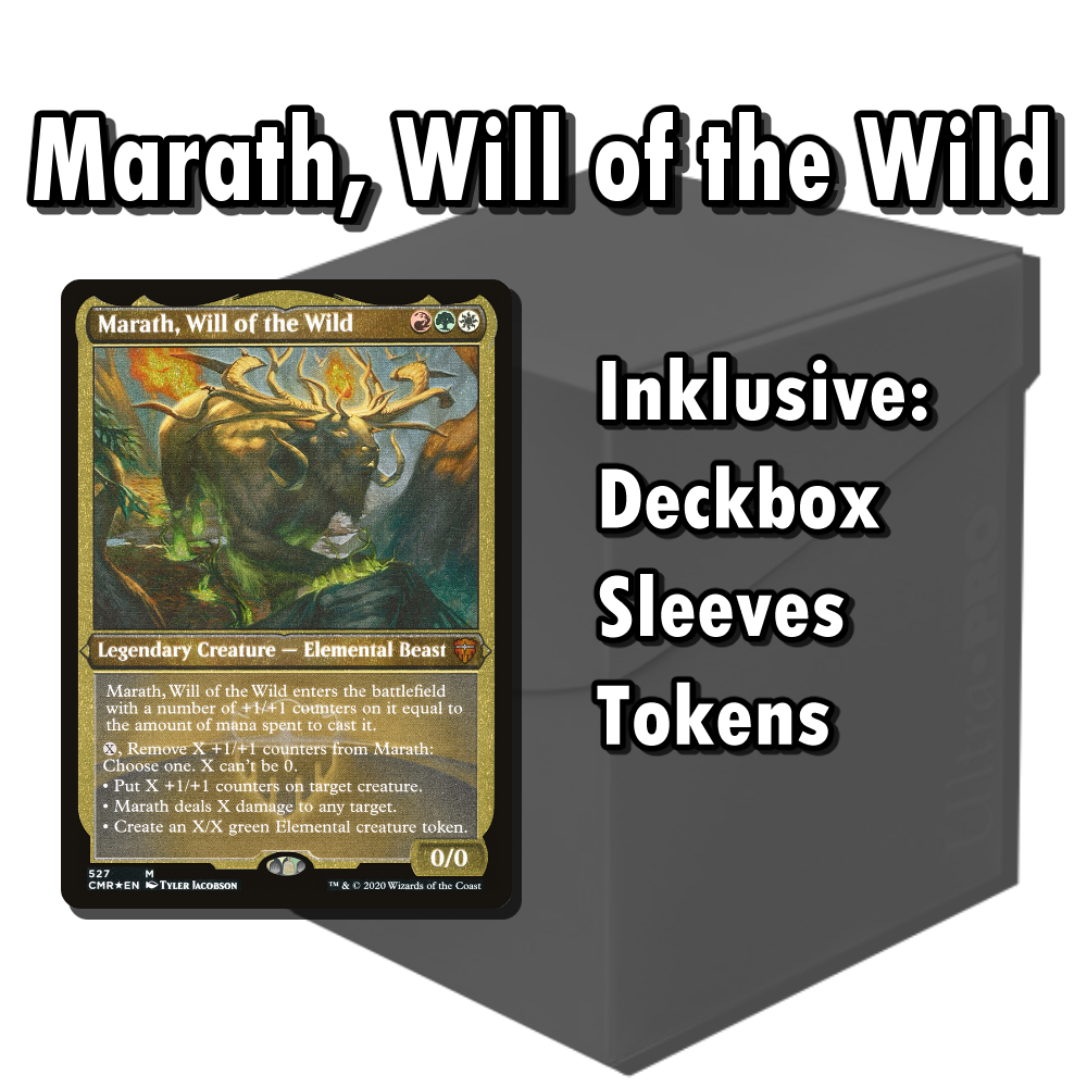 Commander-Deck: MARATH, WILL OF THE WILD