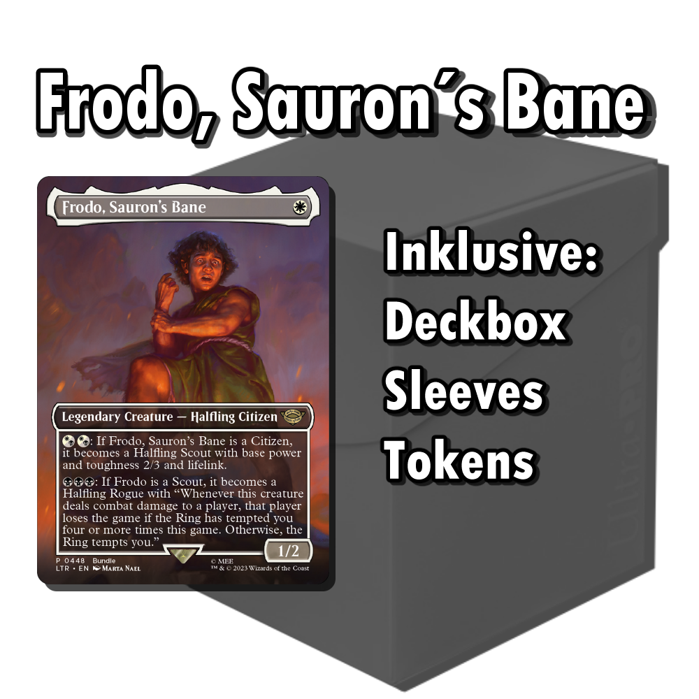 Commander-Deck: FRODO, SAURON´S BANE