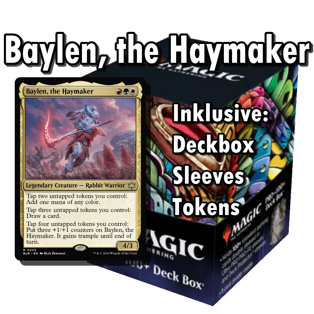 Commander-Deck: BAYLEN, THE HAYMAKER