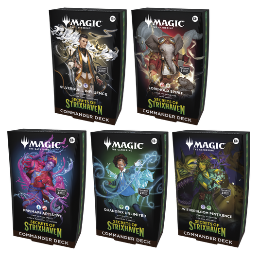 MTG - Secrets Of Strixhaven Commander Decks