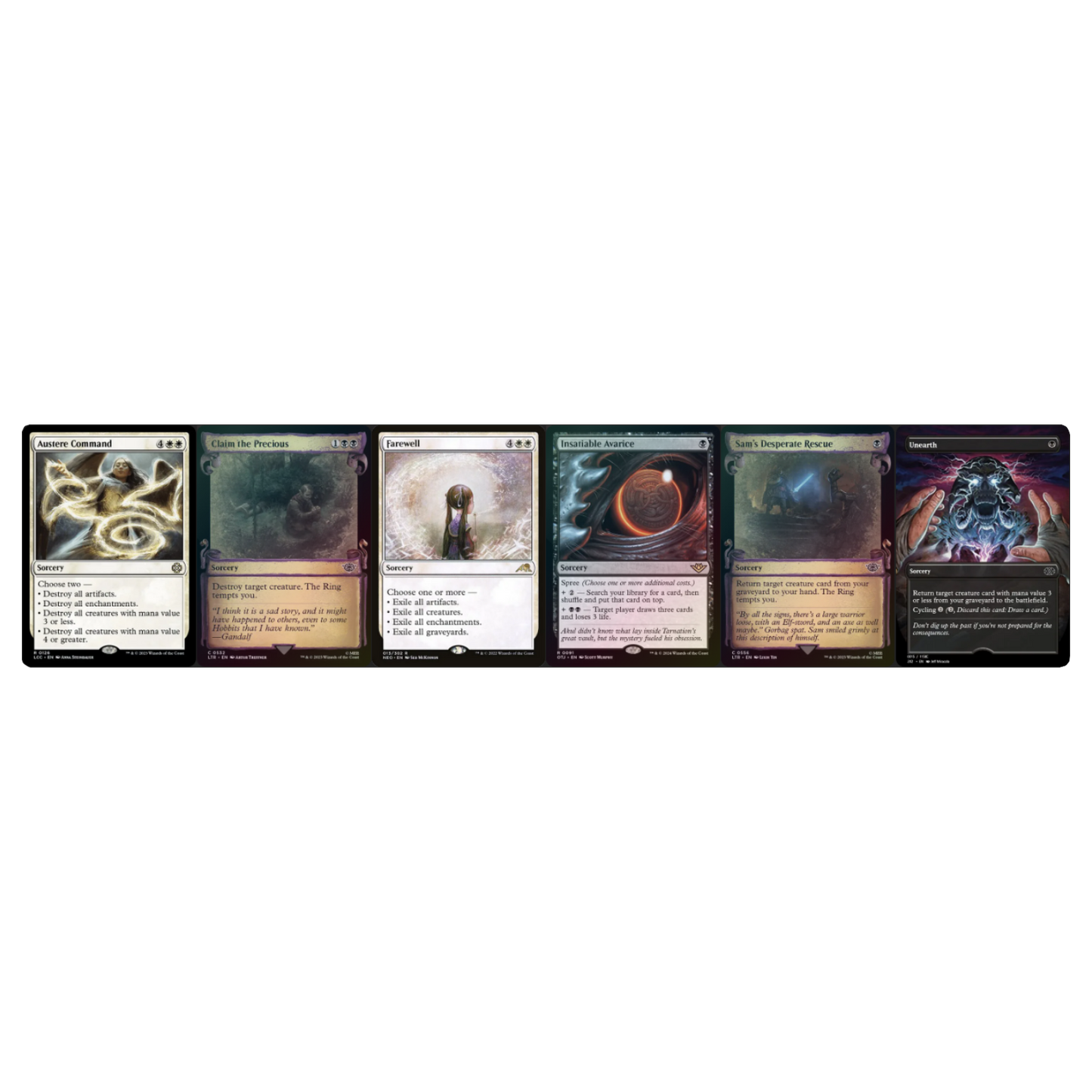 Commander-Deck: FRODO, SAURON´S BANE