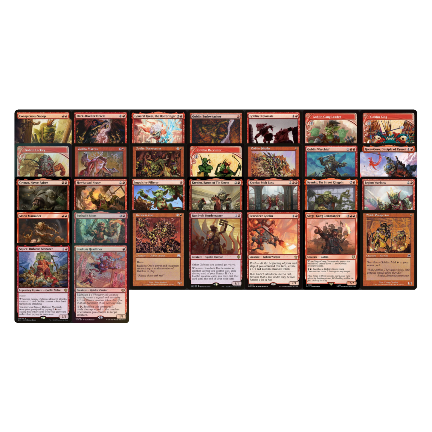 Commander-Deck: Muxus, Goblin Grandee