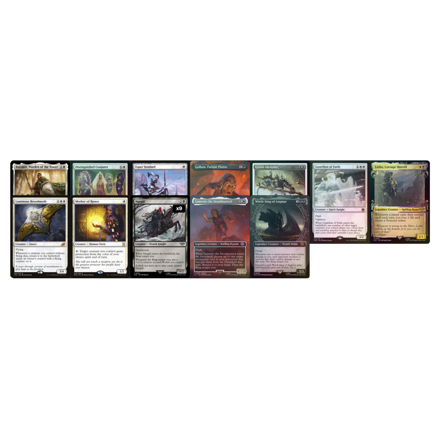 Commander-Deck: FRODO, SAURON´S BANE