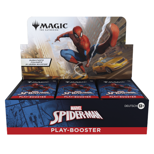 Magic: The Gathering - Spiderman Play Booster Display