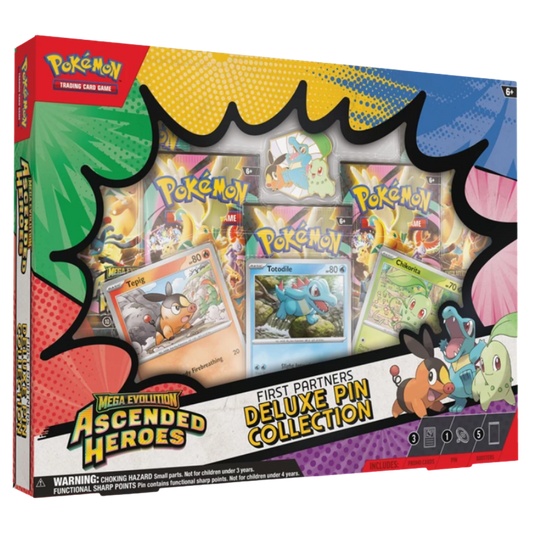 Pokémon TCG: First Partners Deluxe Pin Collection