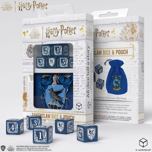 Ultimate Guard- Harry Potter Würfel und Beutel (Ravenclaw)