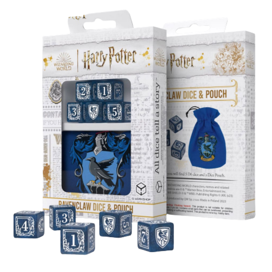 Ultimate Guard- Harry Potter Würfel und Beutel (Ravenclaw)
