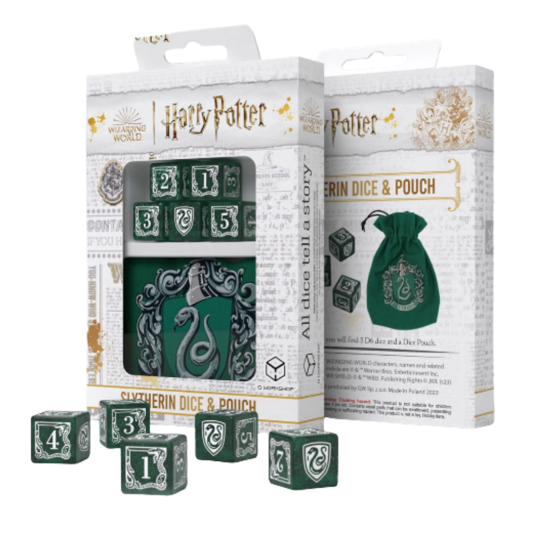 Ultimate Guard- Harry Potter Würfel und Beutel (Slitherin)