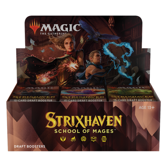 Magic: The Gathering - Strixhaven School of Mages Draft Booster Display