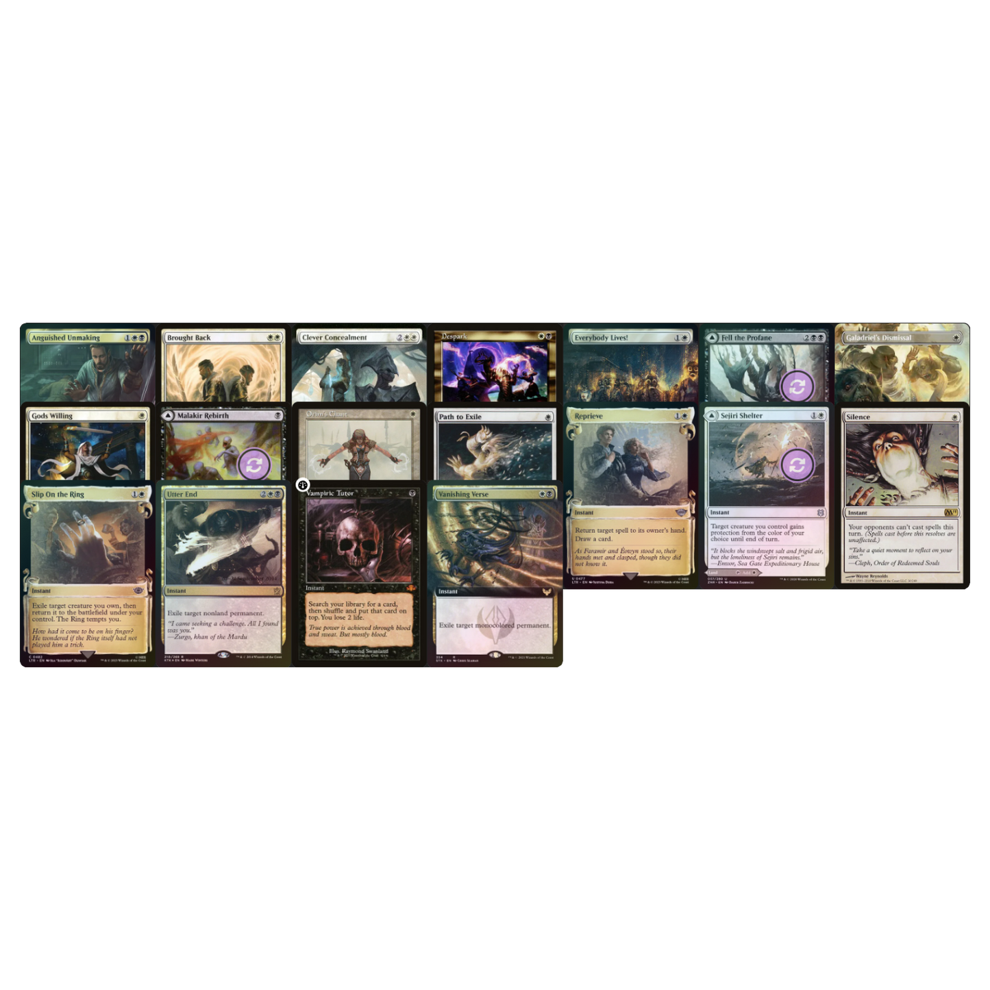 Commander-Deck: FRODO, SAURON´S BANE