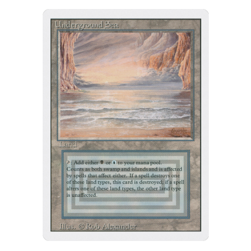 MTG - Unterirdischer See - Revised (DE/SIGNED)